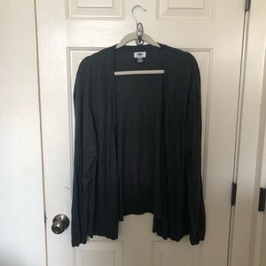 Gray Old Navy Cardigan